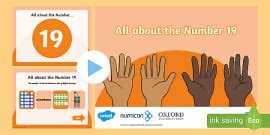 All About Number 18 PowerPoint Including Numicon Shapes