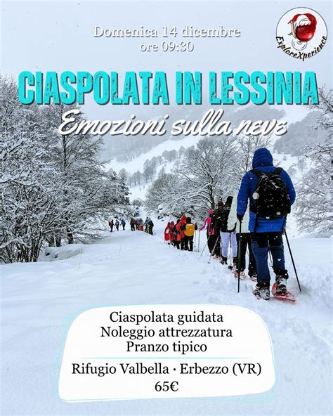 ️ Ciaspolata guidata in Lessinia con Pranzo al Rifugio Valbella ...