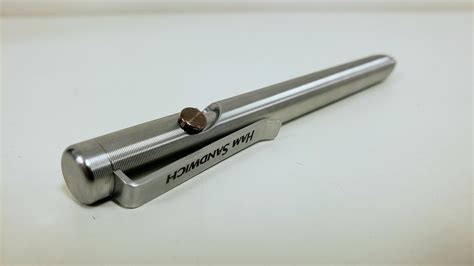 NPD! An amazing friend gave me this beautiful titanium Tactile Turn pen ...