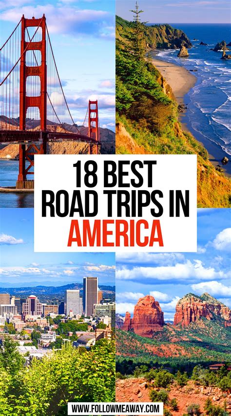 18 Best Road Trips In The USA: Ultimate Bucket List | Road trip fun ...