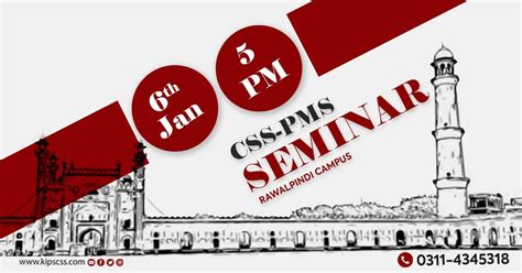 Grand CSS PMS Rawalpindi Seminar, Global Age Rawalpindi, Islamabad, 6 ...