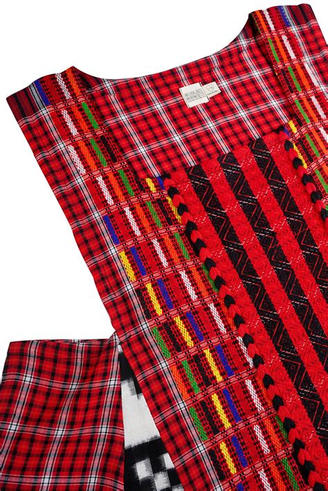 Eastern Horizon Dress [Red and Black] – NBNW India