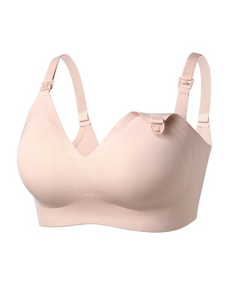 Momcozy Ultra Soft & Omni Maternity Nursing Bra-Wire Free & Padded ...