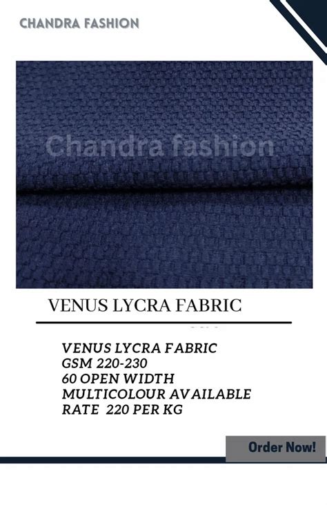 4 WAY LYCRA FABRIC - Lycra Looper Print Fabric Manufacturer from Surat