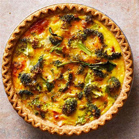 Broccoli Cheddar Cheese Quiche Broccoli Cheddar Quiche Recipe