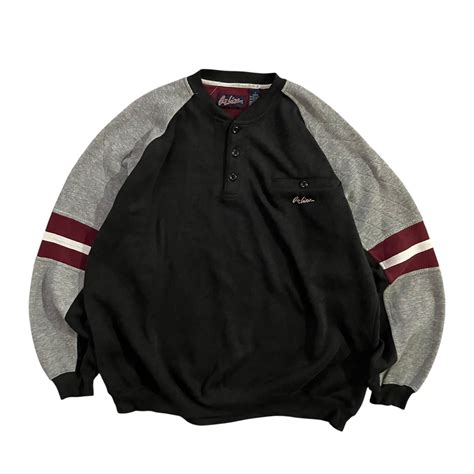 l8/ 90s On line half snap trainer men'sL | 古着butterfly