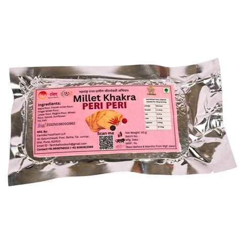 FARMIKA - Millets Peri Peri Khakhra | Natural, Pure, Traditional ...