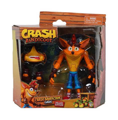 Bandai Deluxe Edition Crash Bandicoot Action Figure 16 5cm Toy ...