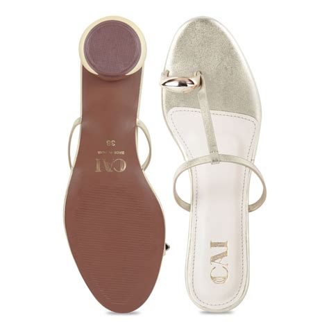 Noor Gold Heels – The CAI Store