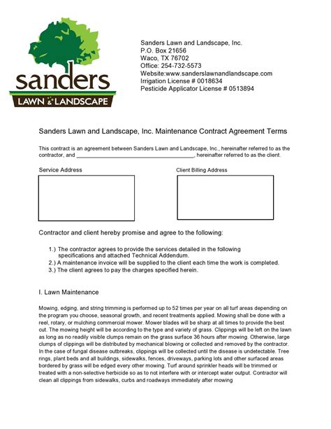 Lawn Care Template