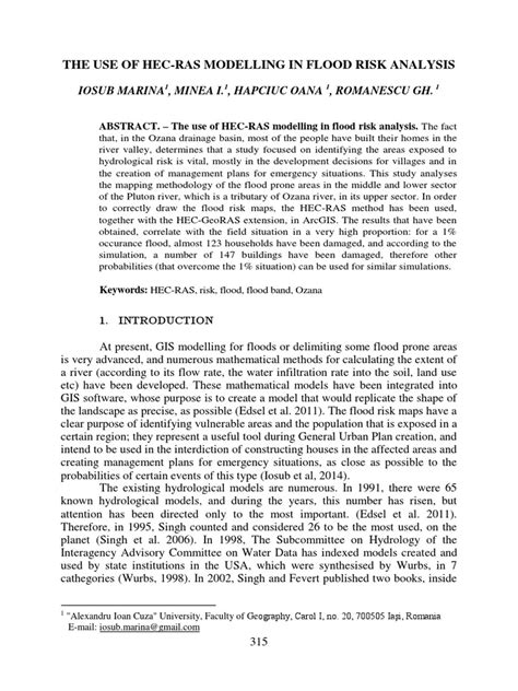 Image result for HEC-RAS Modelling