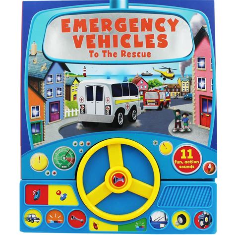 Buy Rescue Vehicles (Steering Wheel Sound Board) Book Online at Low ...