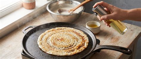 How to Make Crispy Dosa Using Sesame Oil Spray | Simple Home Method ...