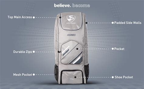Buy SG Cricket Kit Bag Ashes Duffle Online at Low Prices in India ...