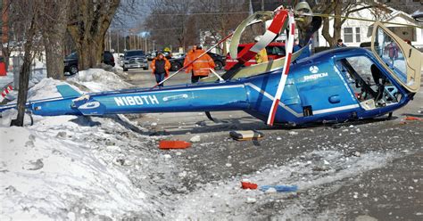 Helicopter makes crash landing in Michigan U.P.