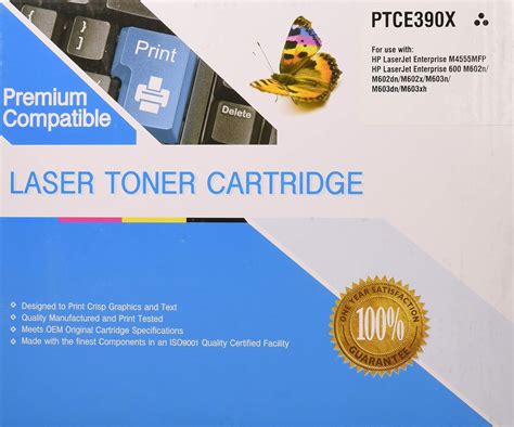 SuppliesOutlet Compatible Toner Replacement for HP CE390X Toner ...
