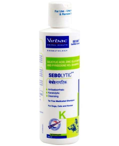 Virbac Sebolytic Medicated Shampoo for Dogs and Cats — Ofypets
