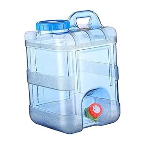 BIUDECO Large 10L PC Water Jug with Spigot - Portable, Lightweight ...
