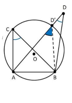If a line segment joining two points subtends equal angles at two other ...