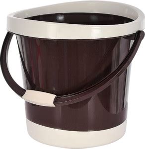 KUBER INDUSTRIES Plastic Unbreakable Strong Bathroom Ultra Bucket With ...