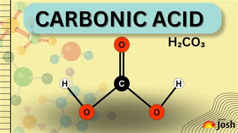 Carbonic Acid: H2CO3 pH, Formula, Structure and Properties