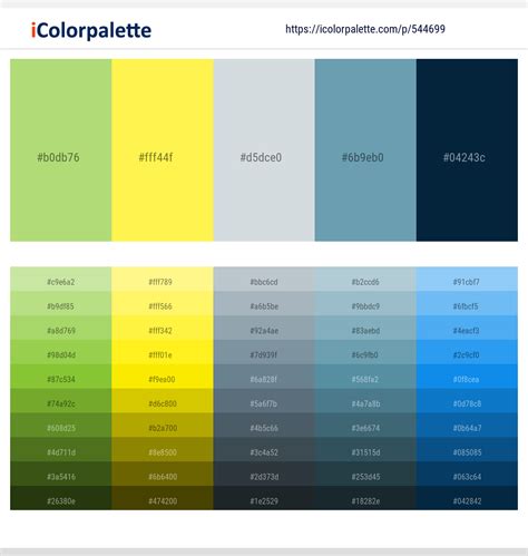 Green And Yellow Blue