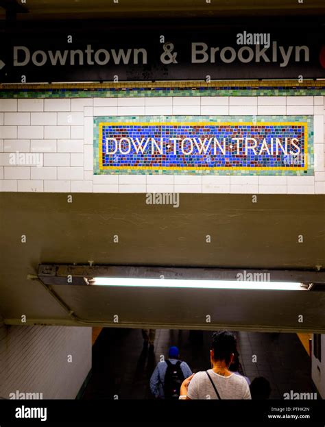 Times square 42nd street subway station hi-res stock photography and ...