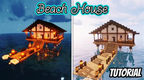 Image result for Minecraft Beach House Tutorial