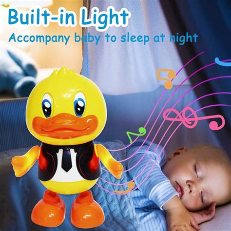 Smartcraft Walking Sensory Educational Tummy Time Duck Musical Toy ...