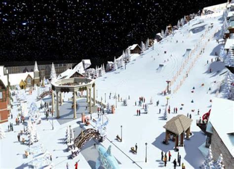 天了噜！上海将建全宇宙最大的室内滑雪场！
