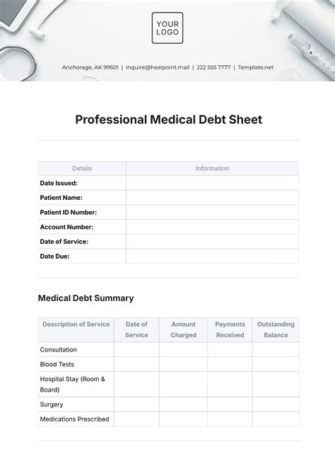 Free Debt Spreadsheet Templates, Editable and Printable