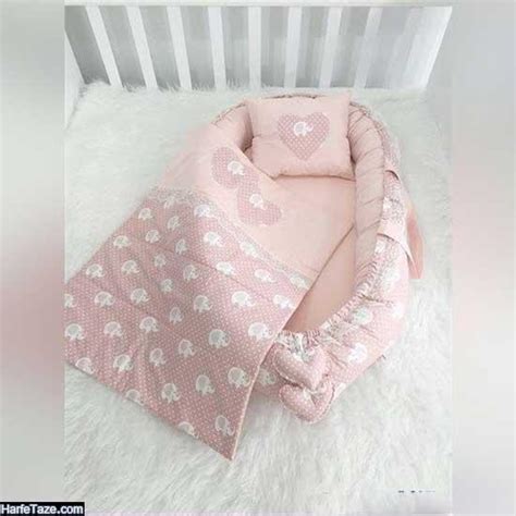 ست سرویس خواب نوزاد 2020 - 99 | 50 مدل زیبای ست لحاف و تشک نوزاد دختر و پسر