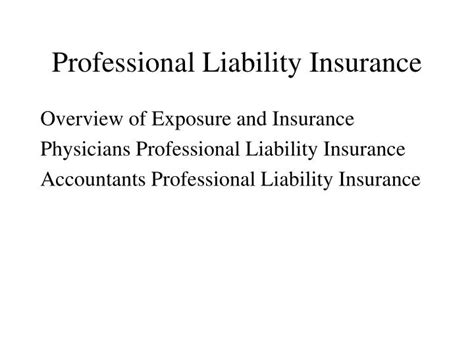 Professional Liability Insurance 的图像结果