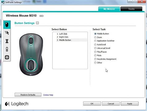 Image result for Logitech SetPoint Download