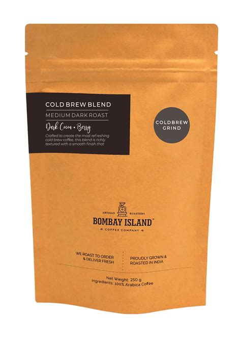 Get Cold Brew Blend Coffee (Medium Dark Roast) - 250g at ₹ 345 | LBB Shop