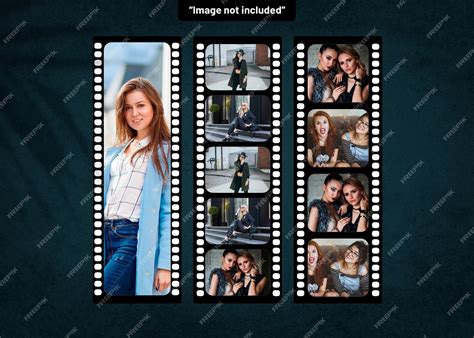 Film Strip Photoshop Template Psd