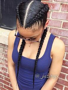 2 Braided Hairstyles by 2 Goddess Braids To The Side New Hairstyles 2 Braided Hairstyles