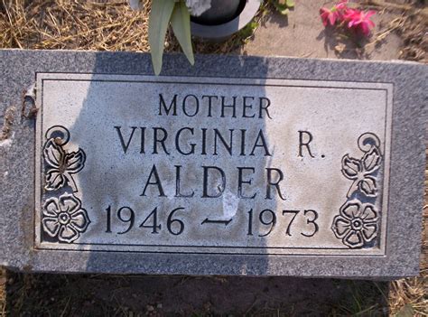 Virginia Rae Lawrence Alder (1946-1973) - Find a Grave Memorial
