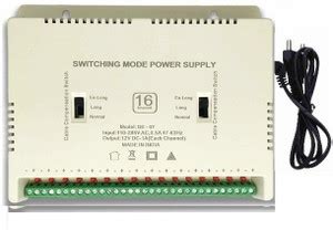 BALRAMA 16 Channel CCTV Camera SMPS Power Supply Adapter 12V 20A 200W ...