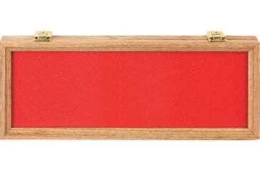 Displays Oak And Glass Display Case | Up to 10% Off w/ Free Shipping