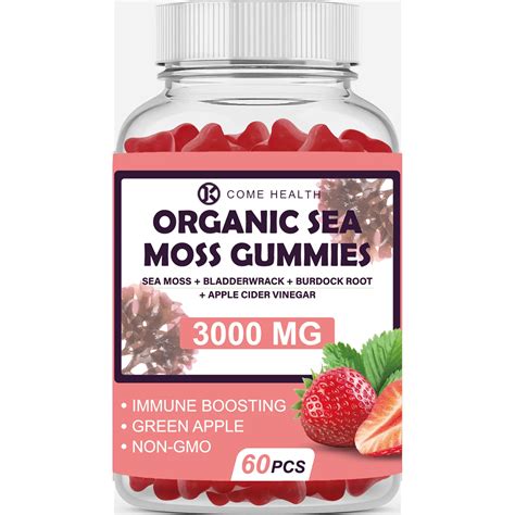 Wholesale Sea Moss Gummy Supplements For Immune Support