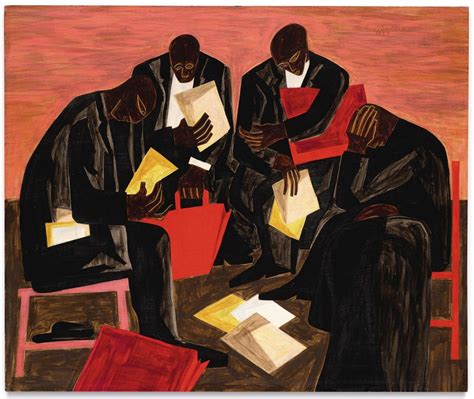Sotheby’s Estimates ‘The Businessmen,’ a 1947 Painting by Jacob ...