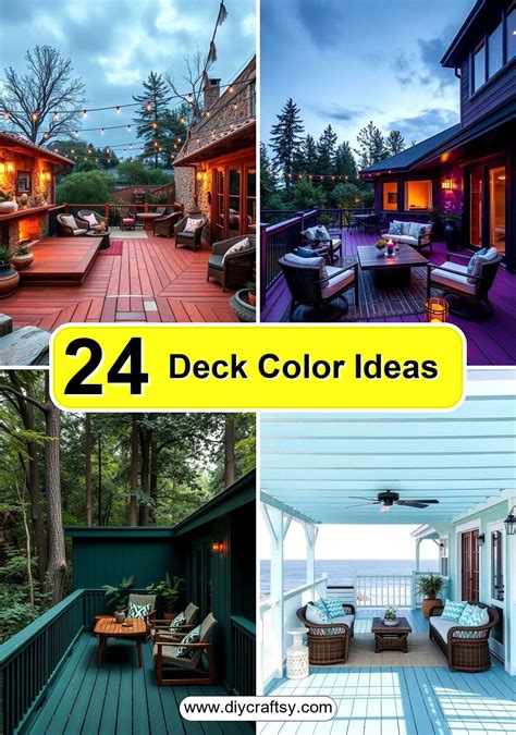 24 Deck Color Ideas to Refresh Your Outdoor Space