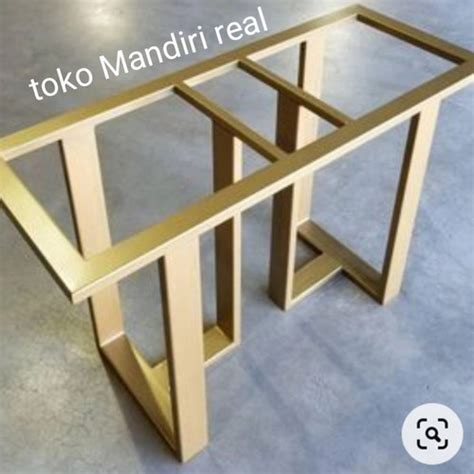 Jual rangka besi meja console minimlais 100x40x70 - 150x40x70 - Kota ...