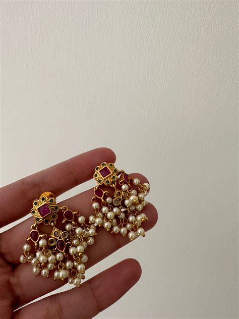 Arit Temple Earrings – Dhora India