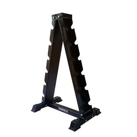 Zorex Fitness ZF-107 Heavy Duty Dumbbell Rack for Home Gym, 6 Tier ...