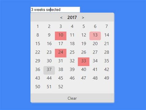 6+ JQuery Week Picker Plugins - December 2025