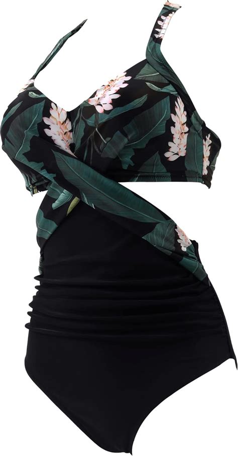 RXRXCOCO Women Front Cross CutOut One Piece Swimsuit India | Ubuy