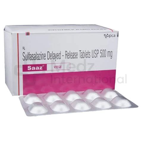 Sulfasalazine 500mg Tablets - Wholesale Supplier - Medz International