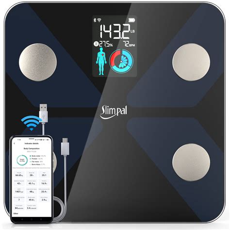 Buy Slimpal Scale for Body Weight: Large Display Weight Scale with Body ...